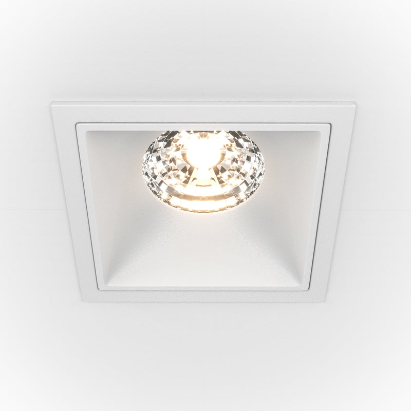 Spot LED incastrat Maytoni Technical Alfa LED Alb   , DL043-01-15W4K-D-SQ-W - AsiHome