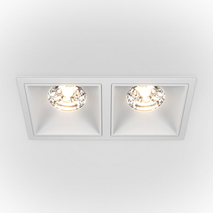 Spot LED incastrat Maytoni Technical Alfa LED Alb   , DL043-02-15W3K-D-SQ-W - AsiHome