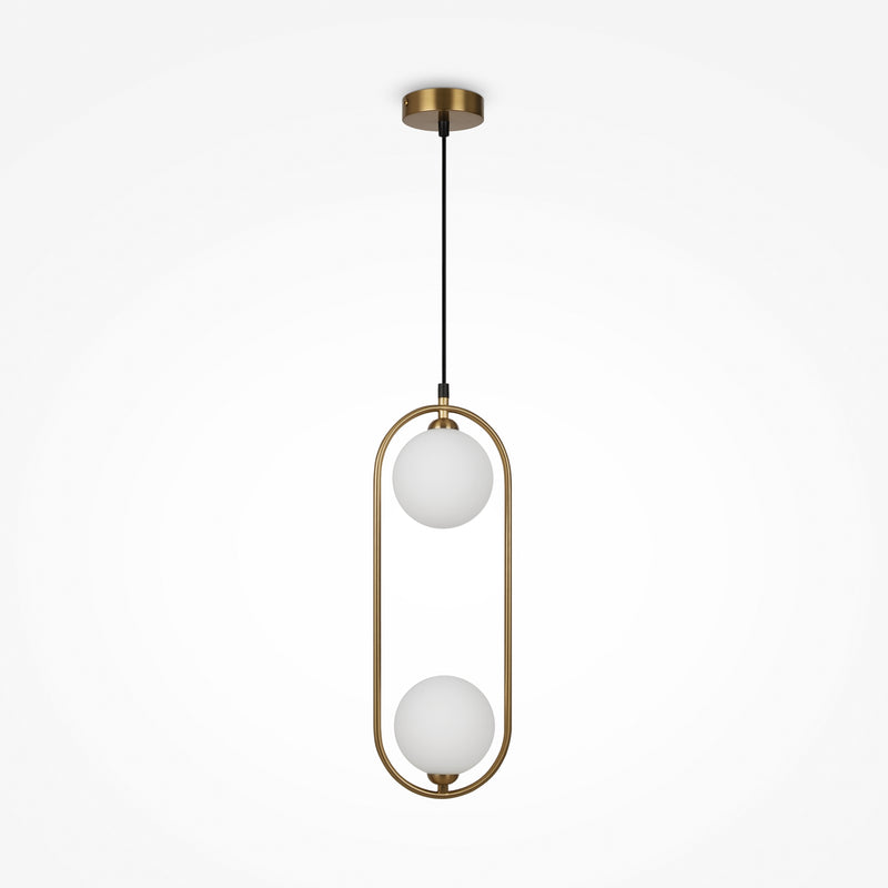 Lustra Moderna Maytoni Modern Ring Alama, 2XG9, MOD013PL-02BS1 - AsiHome