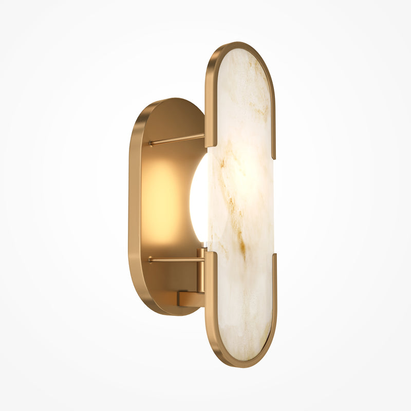 Aplica Moderna Maytoni Modern Marmo Auriu, 1XE14, MOD099WL-01G3 - AsiHome