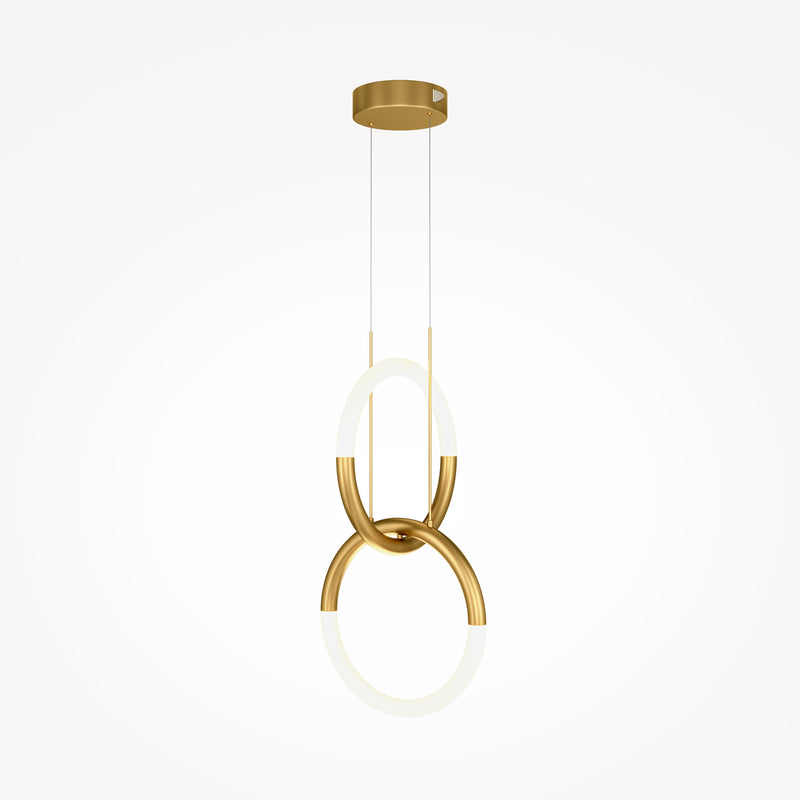 Lustra LEDMaytoni Modern Node Auriu   2, MOD165PL-L18G3K - AsiHome