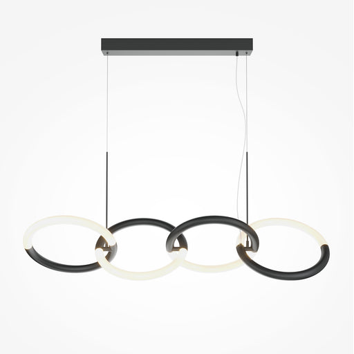 Lustra LED Maytoni Modern Node Negru 4, MOD165PL-L40B3K - AsiHome