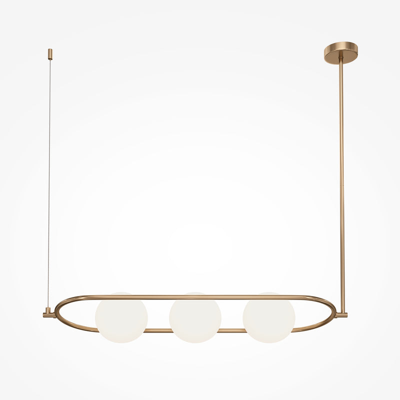 Lustra Living Maytoni Modern Erich Alama, 3XE14, MOD221PL-03BS - AsiHome