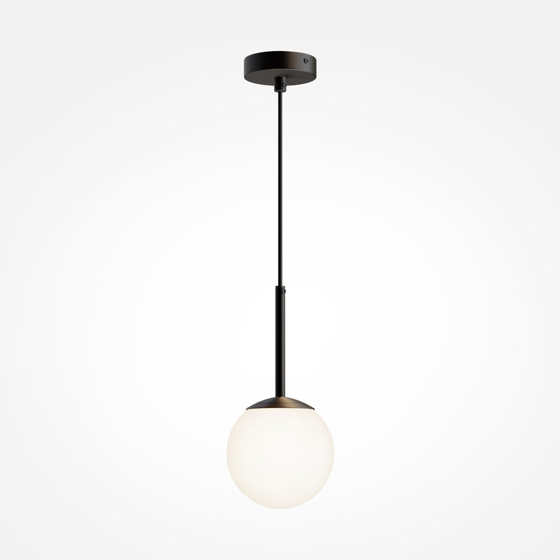 Lustra Moderna Maytoni Modern Basic form Negru mat, 1XE14, MOD321PL-01B - AsiHome