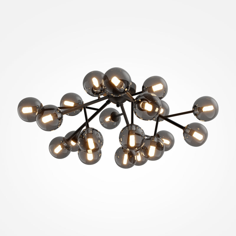 Plafoniera Moderna Maytoni Modern Dallas Negru mat, 20XG9, MOD545CL-20B - AsiHome