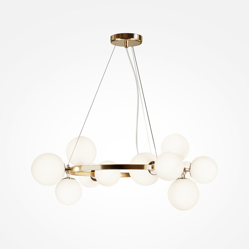 Lustra Living Maytoni Modern Dallas Auriu, 11XG9, MOD545PL-11BS - AsiHome
