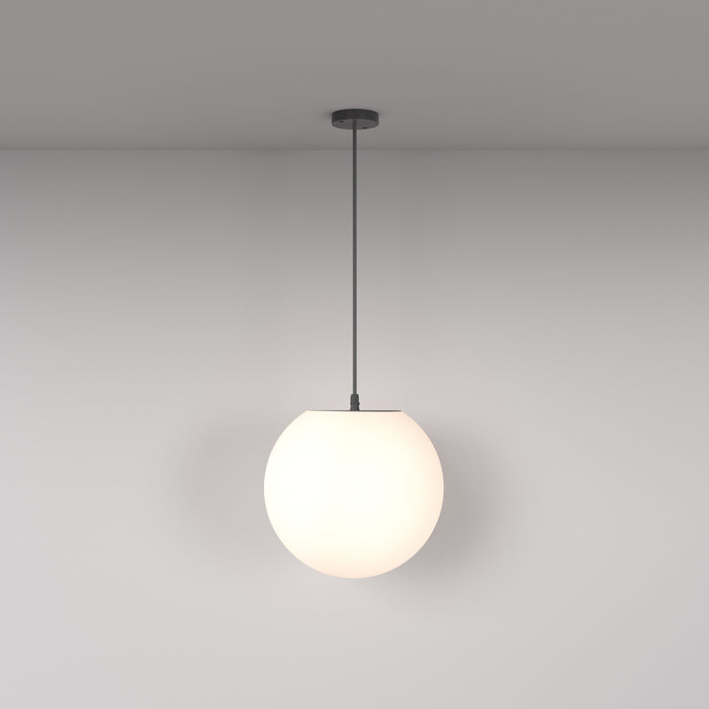 Glob Exterior Maytoni Outdoor Erda Alb, 1XE27, O594PL-01B - AsiHome