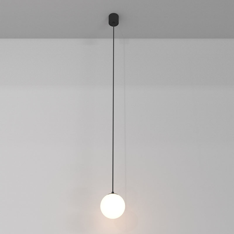 Lustra LED Maytoni Technical Luna Negru/Alb , P039PL-5W4K-10-B - AsiHome
