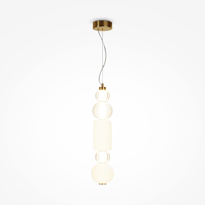Lustra LED Maytoni Modern Collar Auriu   1, P069PL-L35G3K1 - AsiHome