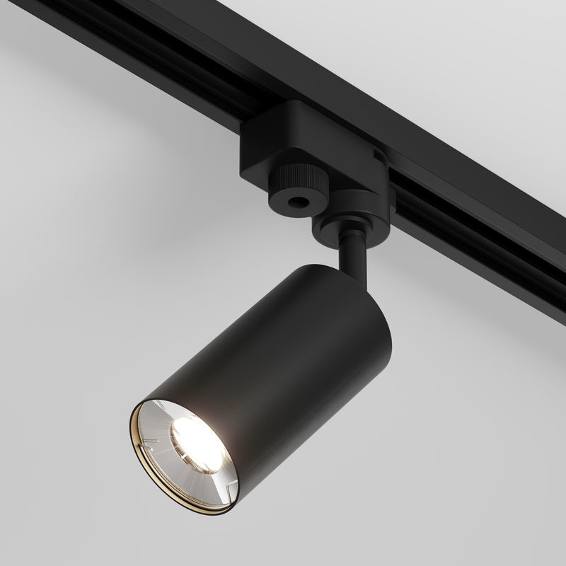 Proiector pentru sina 1 circuit, UNITY Maytoni Technical Focus MINI Negru, 1XGU10, TR002-1-GU10-B - AsiHome