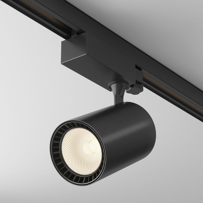 Proiector LED pentru sina cu 3 faze, Trinity Maytoni Technical Vuoro Negru , TR029-3-20W3K-S-B - AsiHome