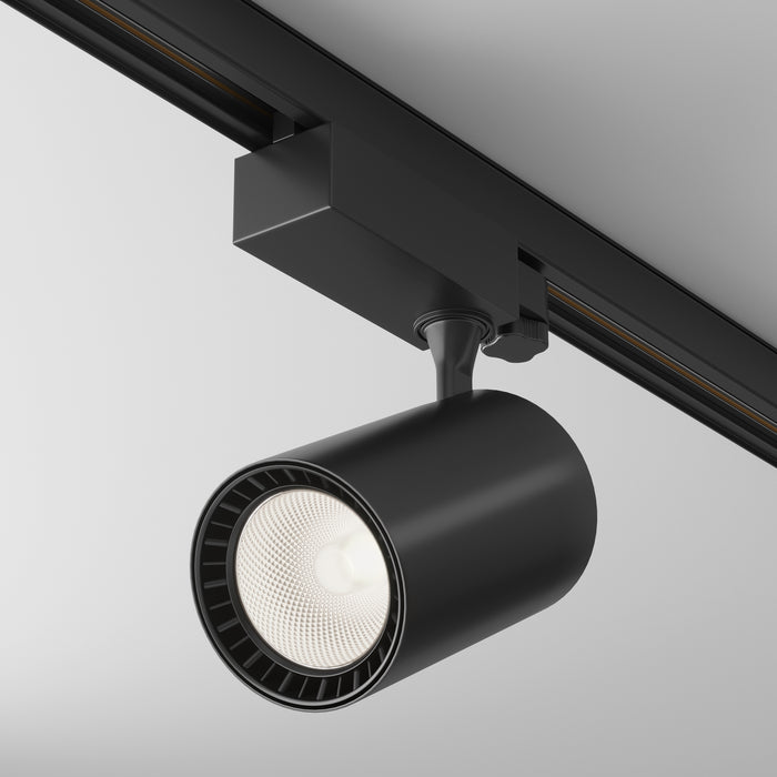 Proiector LED pentru sina cu 3 faze, Trinity Maytoni Technical Vuoro Negru , TR029-3-20W4K-S-B - AsiHome