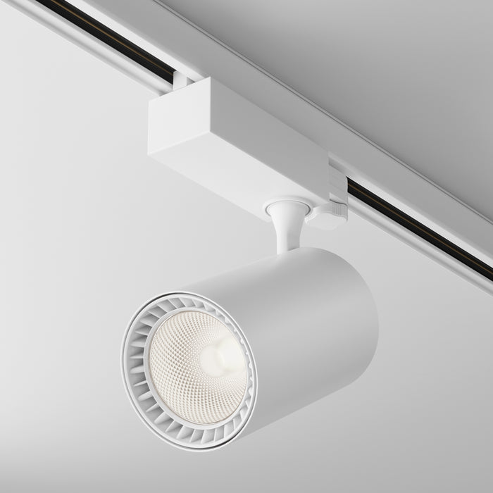 Proiector LED pentru sina cu 3 faze, Trinity Maytoni Technical Vuoro Alb   , TR029-3-26W4K-S-W - AsiHome