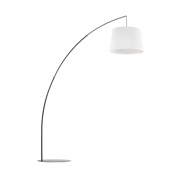 Lampadar Zuma Line 1xE27 Negru / Alb