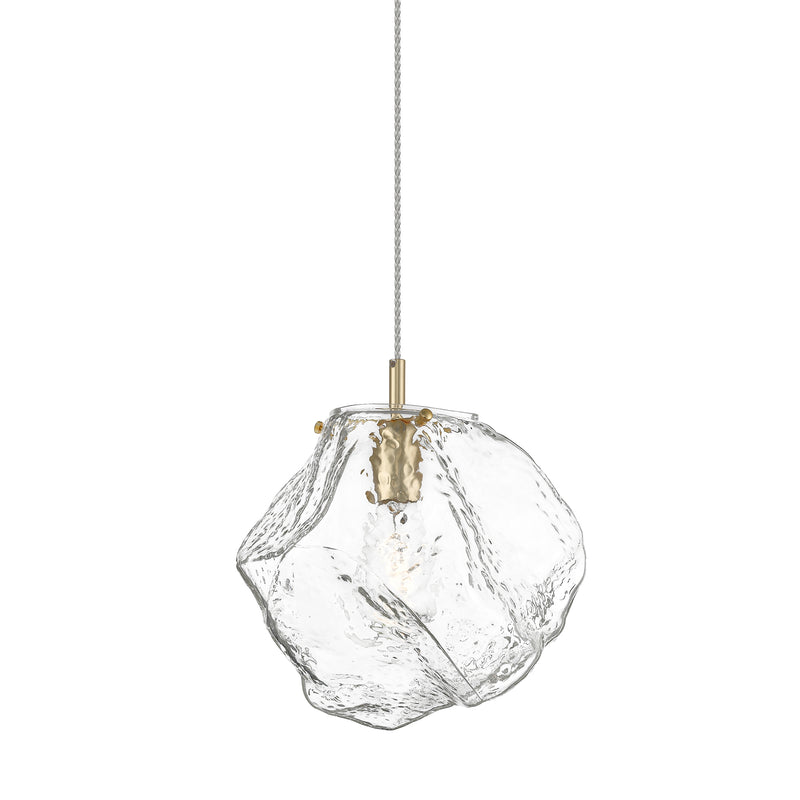 Lustra Zuma Line 1xE27 Auriu / Transparent