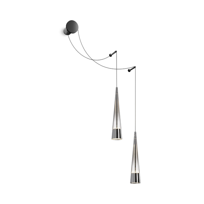 Aplica LED Maytoni Modern Sintesi Crom  2, P090WL-L24CH3K - AsiHome