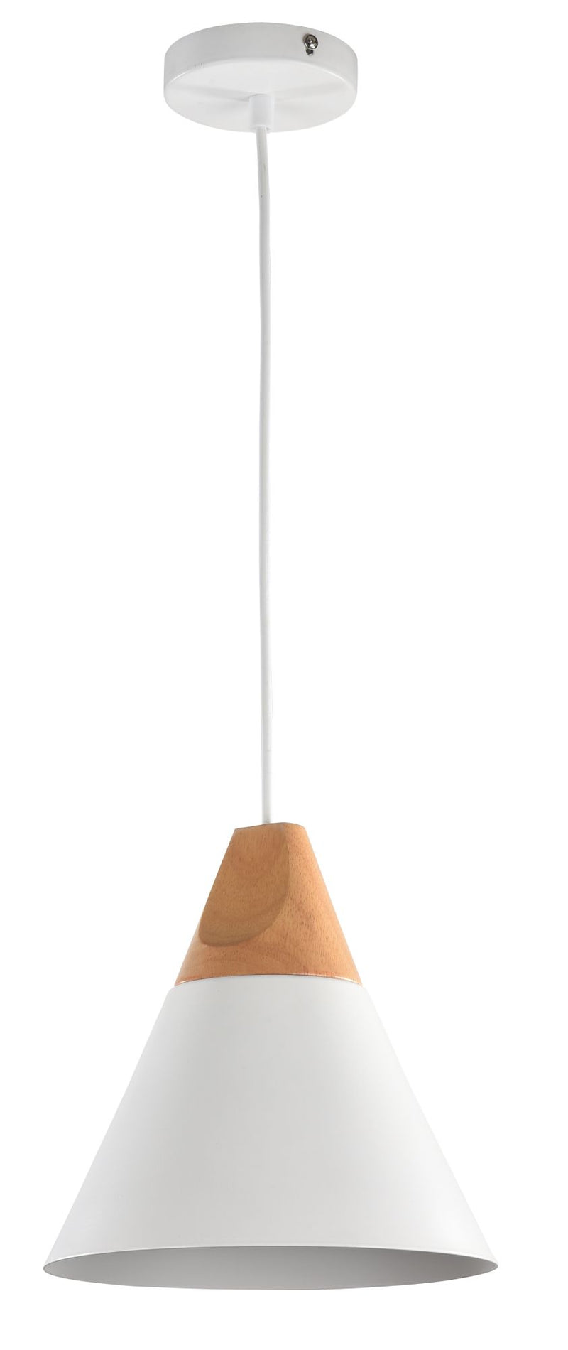Lustra Moderna Maytoni Modern Bicones Alb, 1XE27, P359-PL-01-W - AsiHome