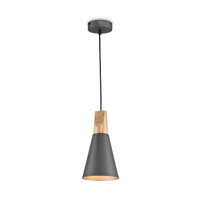 Lustra Moderna Maytoni Modern Bicones Gri, 1XE27, P359-PL-140-C - AsiHome