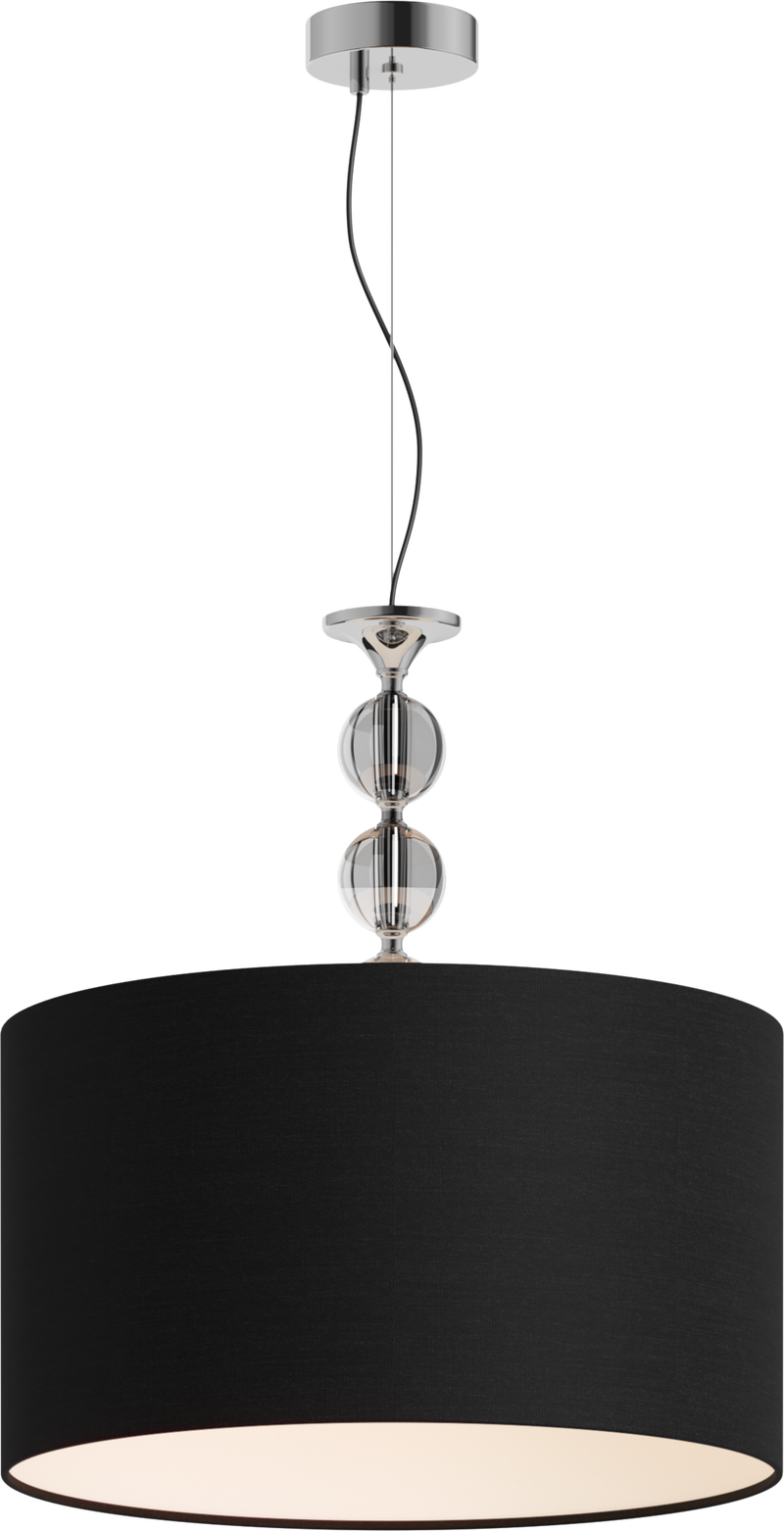 Lustra Zuma Line 1xE27 Negru