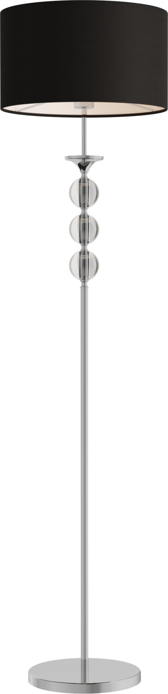 Lampadar Zuma Line 1xE27 Negru, REA Floor RLL93163-1B