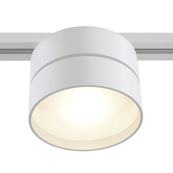 Proiector LED pentru sina 1 circuit, UNITY Maytoni Technical ONDA Alb   , TR007-1-18W3K-W4K - AsiHome