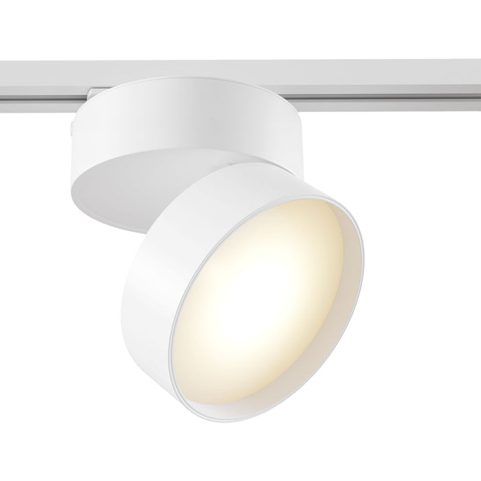 Proiector LED pentru sina 1 circuit, UNITY Maytoni Technical ONDA Alb   , TR007-1-18W3K-W - AsiHome