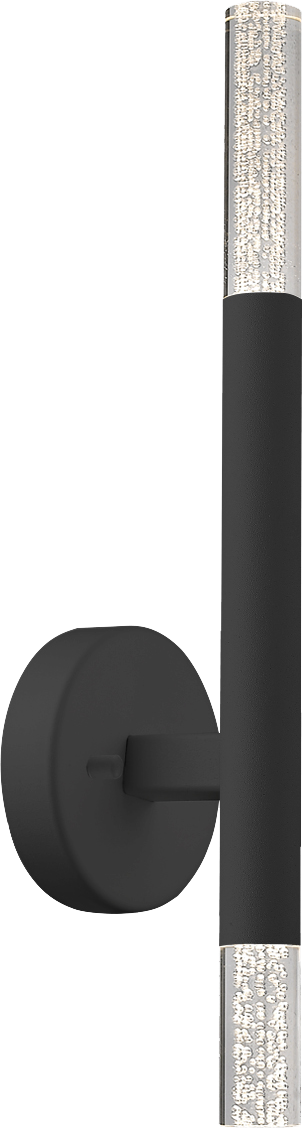 Aplica Zuma Line 2xLED Negru Mat