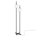 Lampadar LED Maytoni Modern The Sixth Sense Negru 2, Z020FL-L12BK - AsiHome