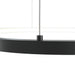 Lustra LED Maytoni Modern Glint Negru , MOD072PL-L28B3K1 - AsiHome