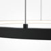 Lustra LED Maytoni Modern Glint Negru , MOD072PL-L36B3K1 - AsiHome