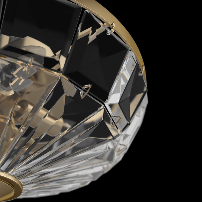 Plafoniera cristal Maytoni Classic Facet Auriu, 4XE14, MOD094CL-04G - AsiHome