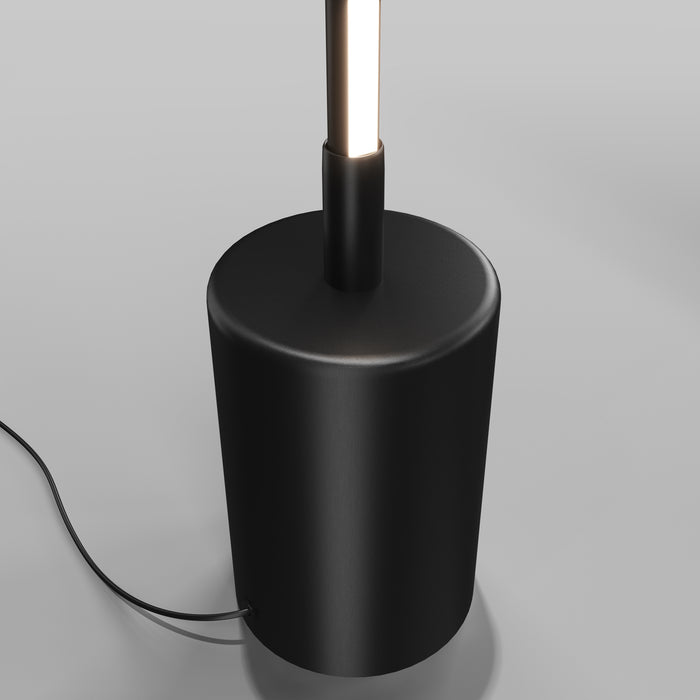 Lampadar LED Maytoni Modern Flow Negru 1, MOD147FL-L20BK1