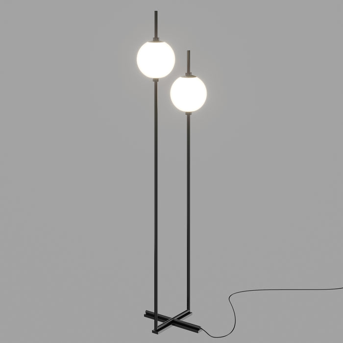 Lampadar LED Maytoni Modern The Sixth Sense Negru 2, Z020FL-L12BK - AsiHome