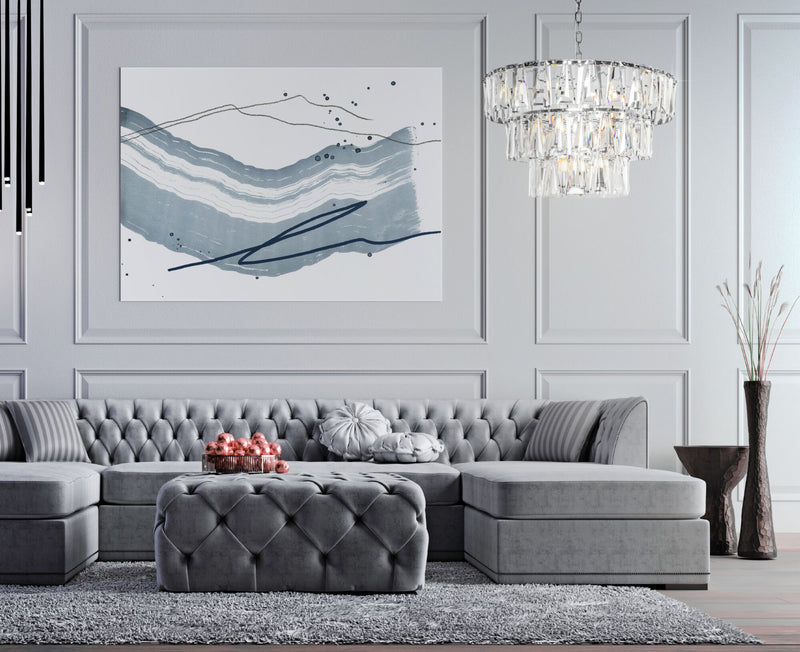 Lustra Living Maytoni Modern Puntes Crom 18XE14, MOD043PL-18CH - AsiHome