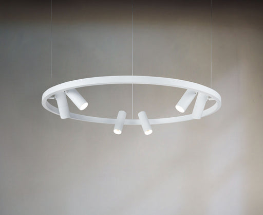 Lustra LED Maytoni Modern Satellite Alb   , MOD102PL-L42W - AsiHome