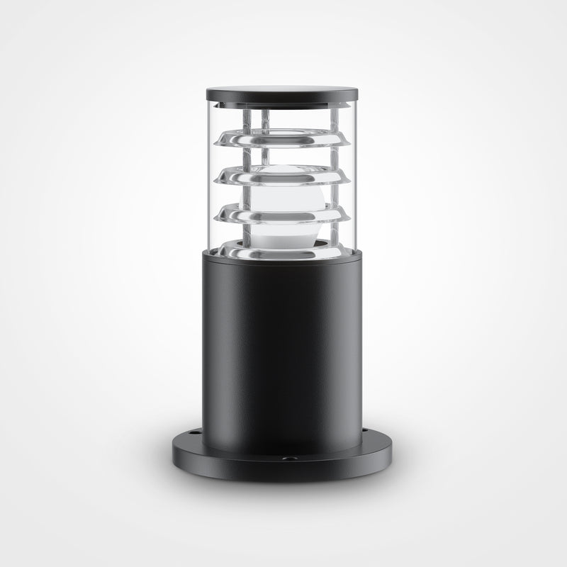 Stalp exterior Maytoni Outdoor Bronx Negru, 1XE27, O576FL-01B1 - AsiHome