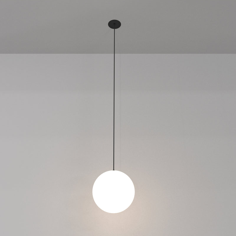 Lustra LED Maytoni Technical Luna Negru/Alb , P039PL-5W3K-20INS-B - AsiHome