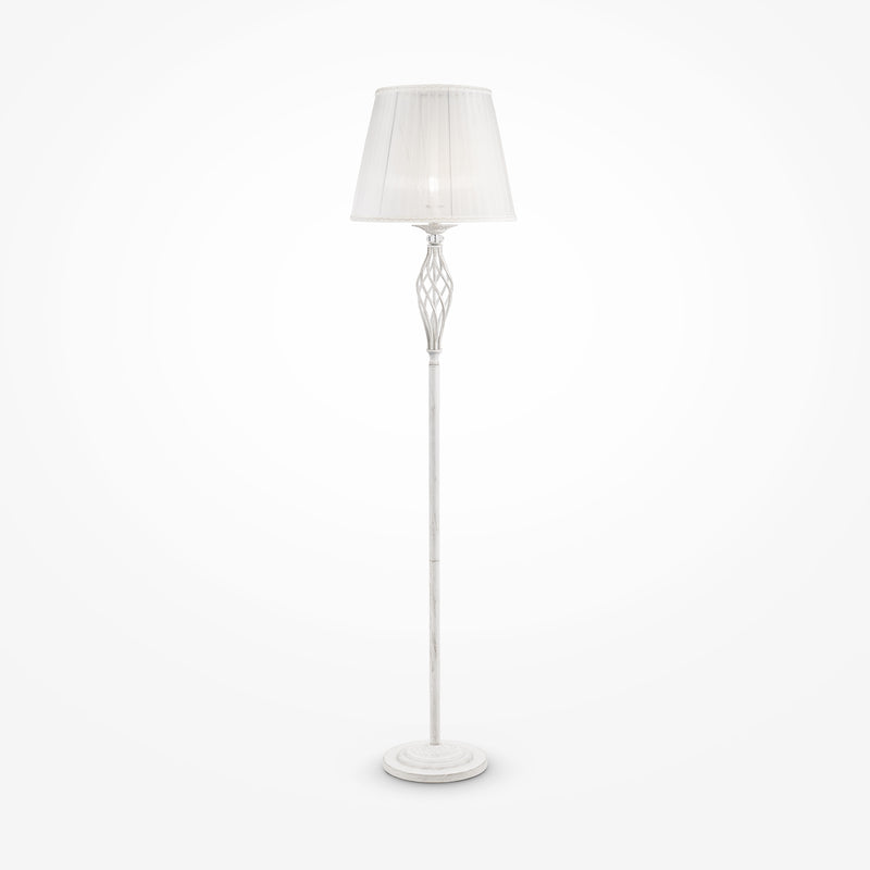 Lampadar living Maytoni Classic Grace Alb/Auriu, 1XE14, ARM247-11-G - AsiHome