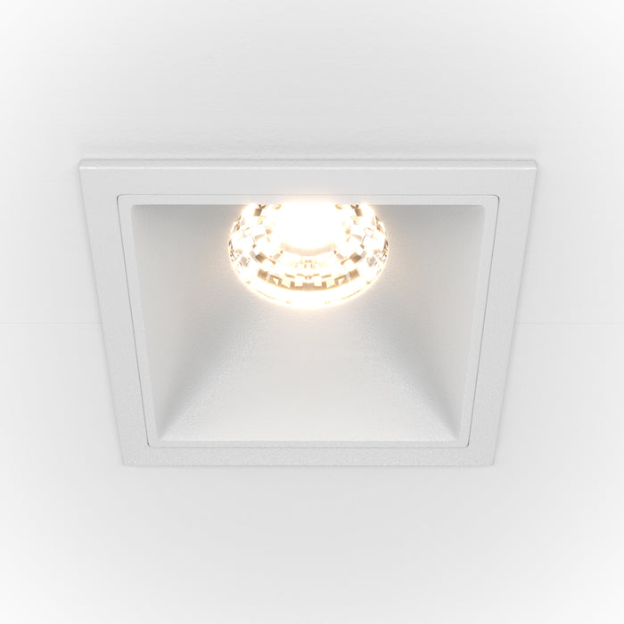 Spot LED incastrat Maytoni Technical Alfa LED Alb   , DL043-01-10W4K-D-SQ-W - AsiHome