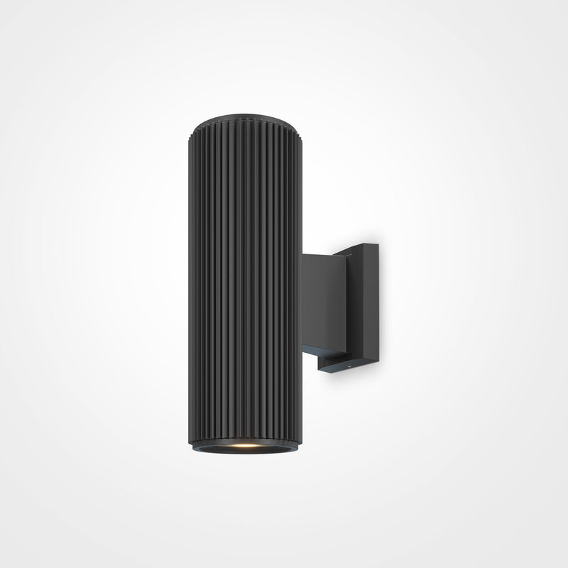 Aplica Exterior Maytoni Outdoor Rando Negru, 2XE27, O419WL-02B - AsiHome