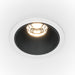 Spot LED incastratMaytoni Technical Alfa LED Alb/Negru , DL043-01-10W4K-D-RD-WB - AsiHome