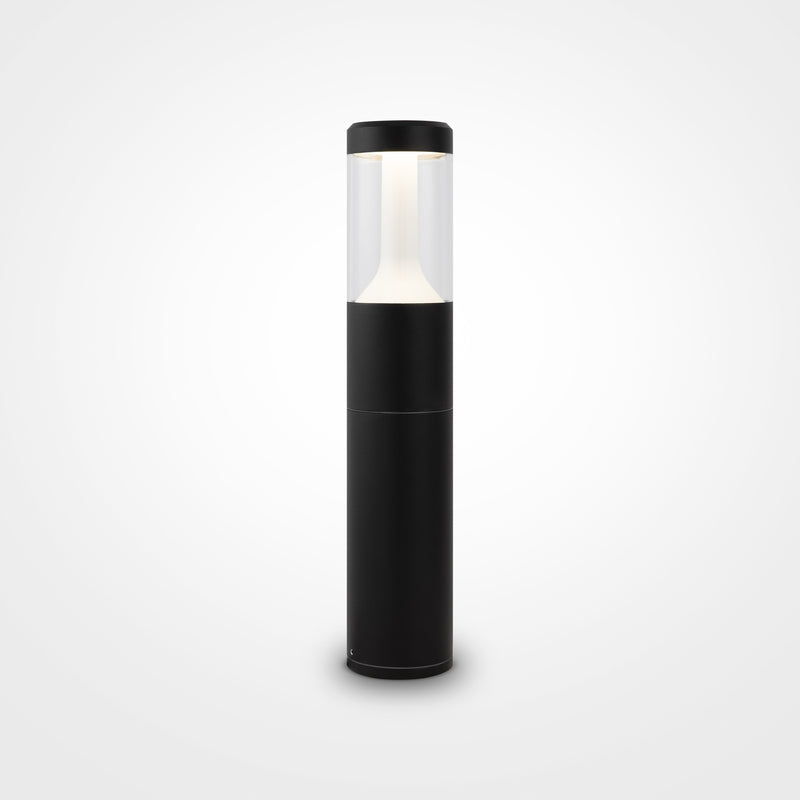 Stalp Exterior LED Maytoni Outdoor Koln Negru , O590FL-L8B4K - AsiHome
