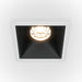 Spot LED incastratMaytoni Technical Alfa LED Alb/Negru , DL043-01-10W3K-D-SQ-WB - AsiHome