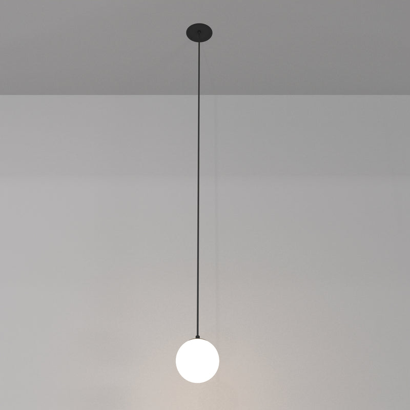 Lustra LED Maytoni Technical Luna Negru/Alb , P039PL-5W3K-10INS-B - AsiHome