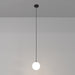 Lustra LED Maytoni Technical Luna Negru/Alb , P039PL-5W3K-10INS-B - AsiHome