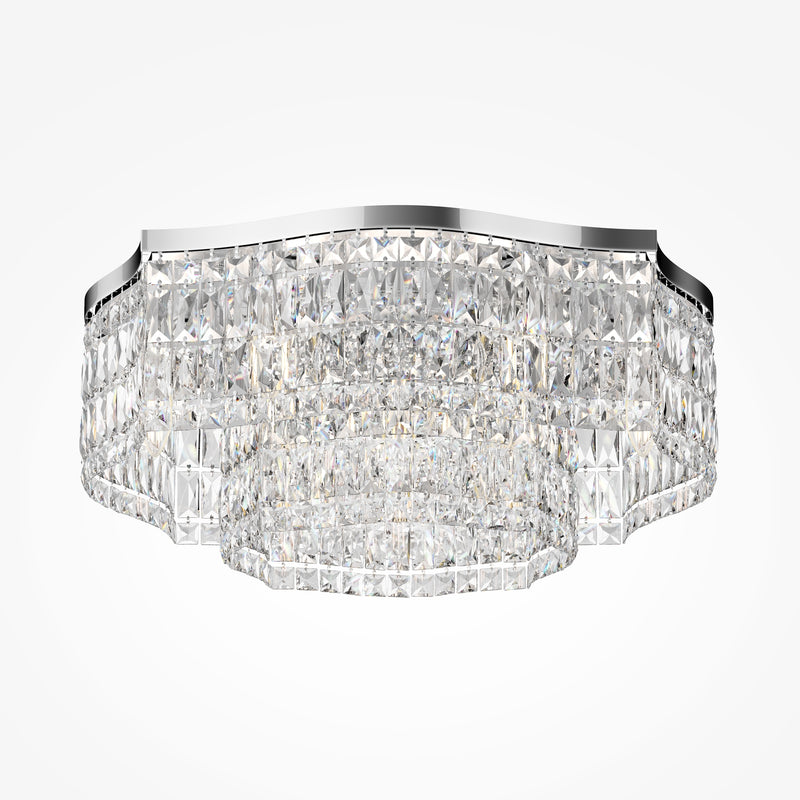 Plafoniera Cristal Maytoni Modern Dune Crom 10XE14, DIA005CL-10CH - AsiHome