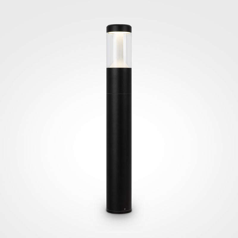 Stalp Exterior LED Maytoni Outdoor Koln Negru , O590FL-L8B4K1 - AsiHome