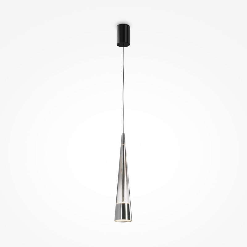 Lustra LEDMaytoni Modern Sintesi Crom  1, P090PL-L12CH3K - AsiHome