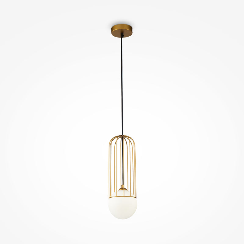 Lustra Moderna Maytoni Modern Telford Auriu, 1XG9, P361PL-01G - AsiHome