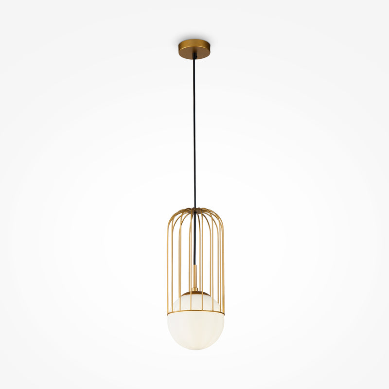 Lustra Moderna Maytoni Modern Telford Auriu, 1XE27, P362PL-01G - AsiHome